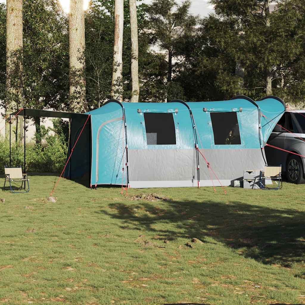 vidaXL Car Tent 4-Person Blue Waterproof - 37210