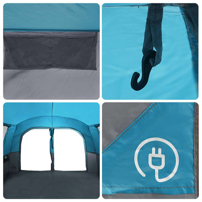 vidaXL Car Tent 4-Person Blue Waterproof - 37210