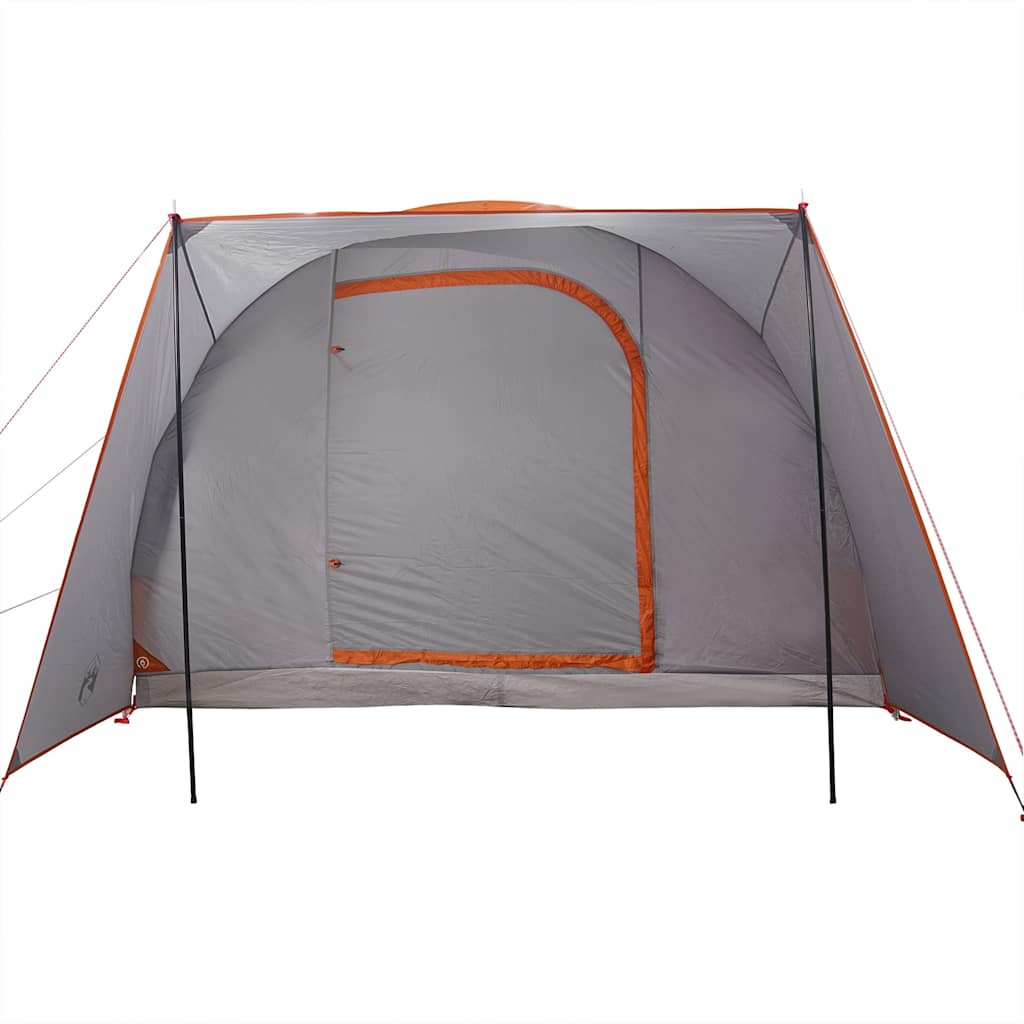 vidaXL Car Tent 2-Person Grey and Orange Waterproof