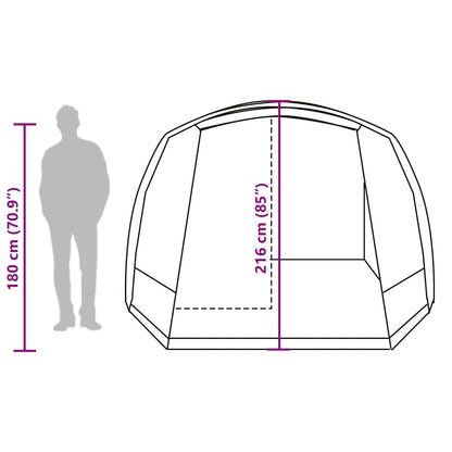 vidaXL Car Tent 2-Person Green Waterproof - 37274