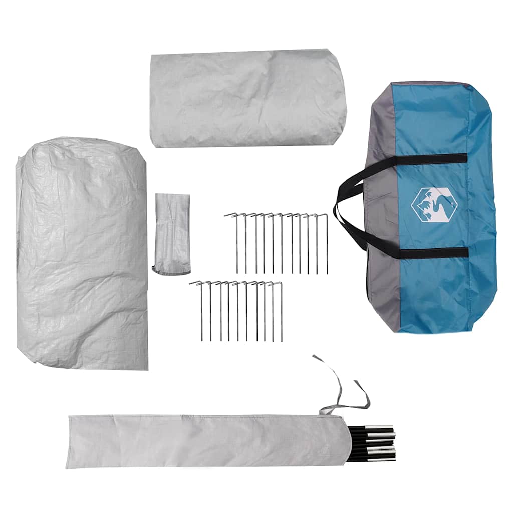 vidaXL Car Tent 2-Person Blue Waterproof - 37276