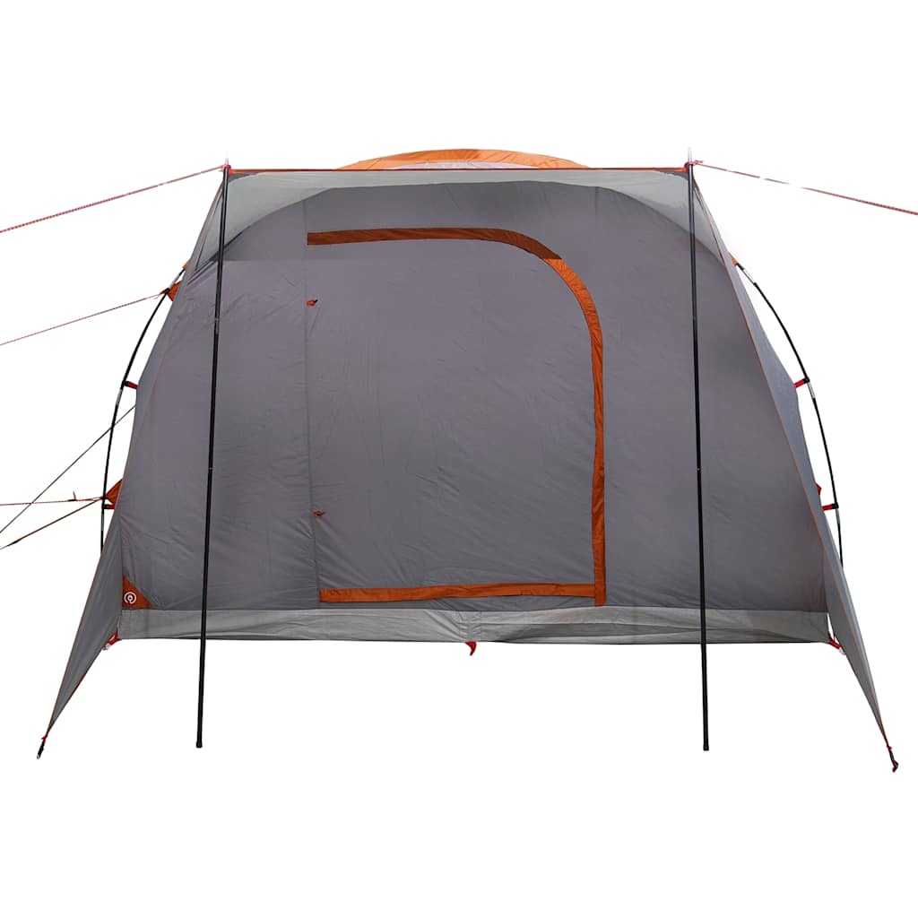 vidaXL Car Tent 2-Person Grey and Orange Waterproof - 37279