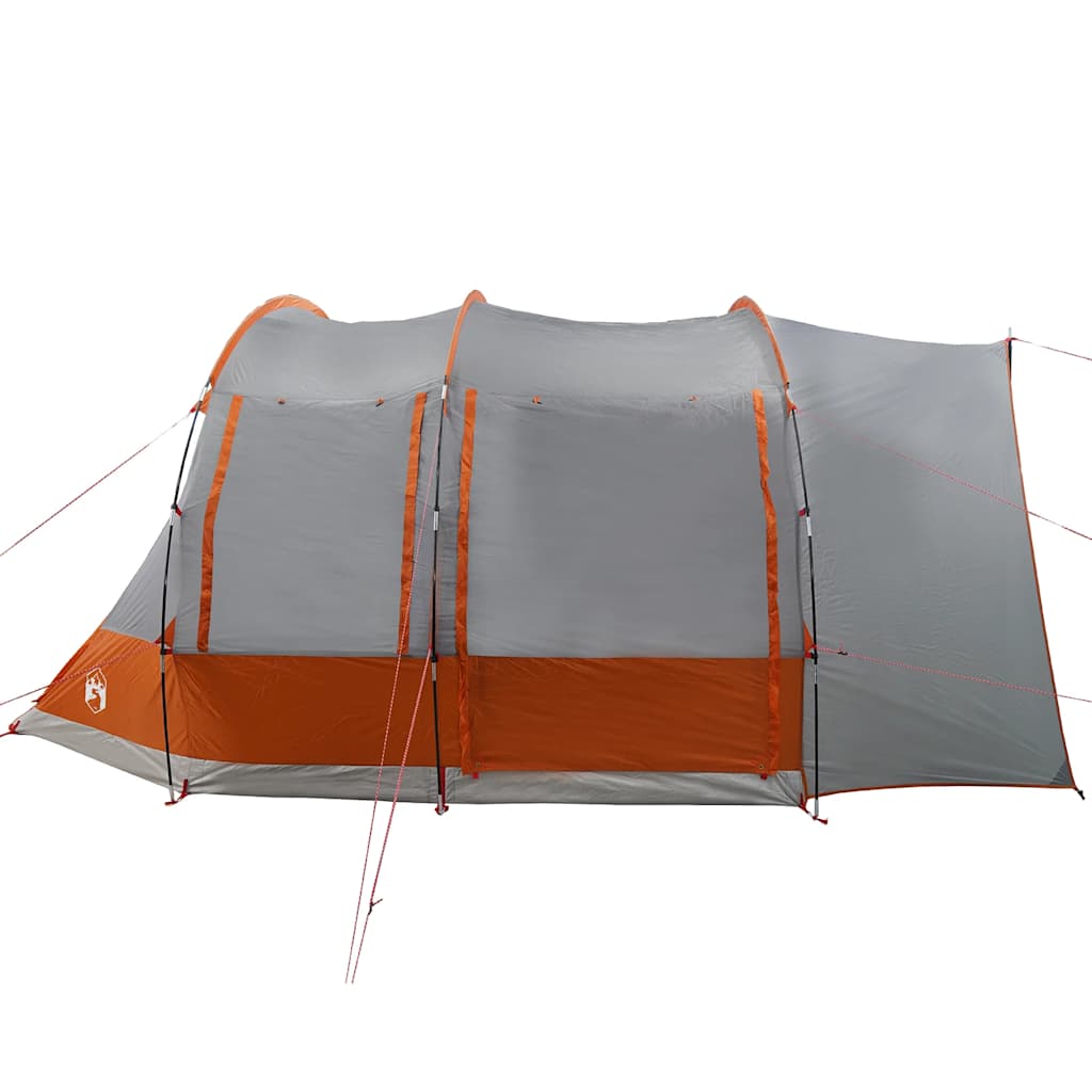 vidaXL Car Tent 2-Person Grey and Orange Waterproof - 37279