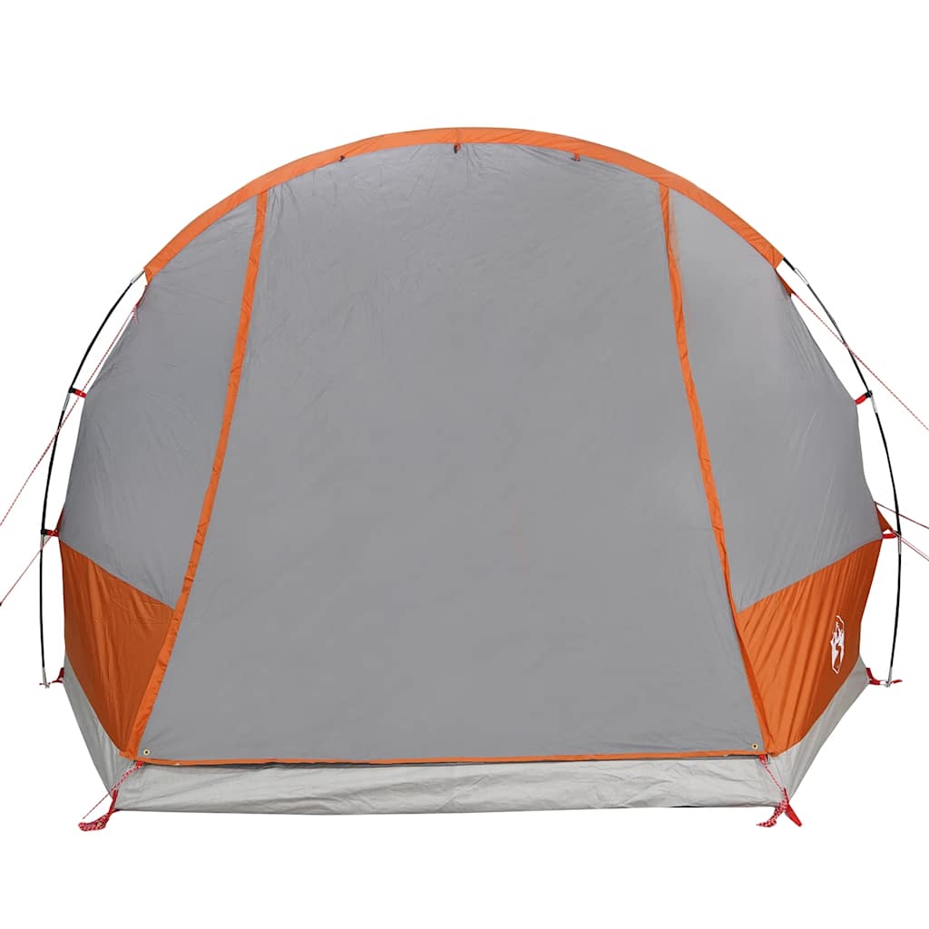 vidaXL Car Tent 2-Person Grey and Orange Waterproof - 37279