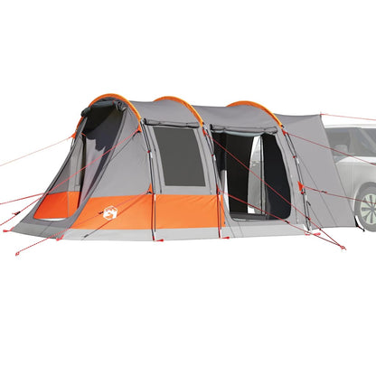 vidaXL Car Tent 2-Person Grey and Orange Waterproof - 37279