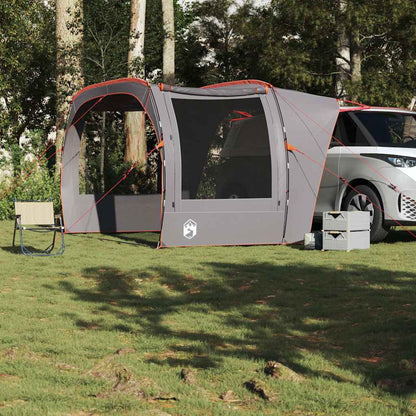 vidaXL Car Tent Grey and Orange Waterproof - 37289