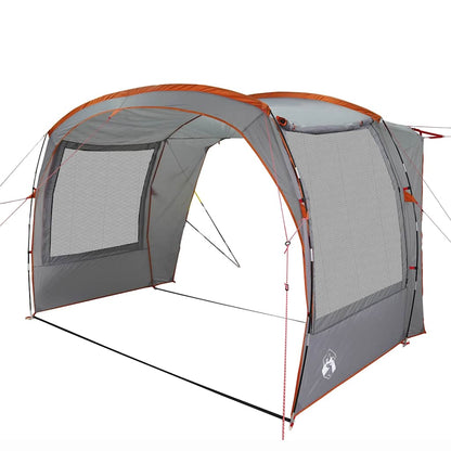 vidaXL Car Tent Grey and Orange Waterproof - 37289