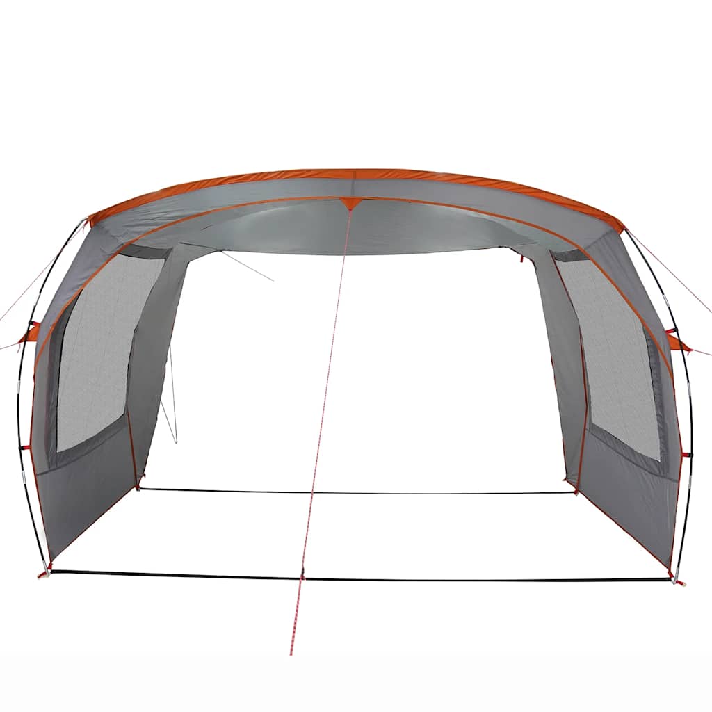 vidaXL Car Tent Grey and Orange Waterproof - 37289