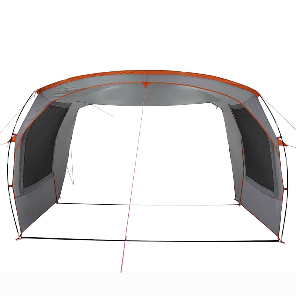 vidaXL Car Tent Grey and Orange Waterproof - 37289