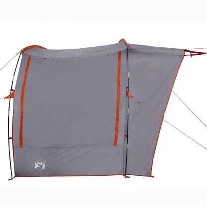 vidaXL Car Tent Grey and Orange Waterproof - 37289