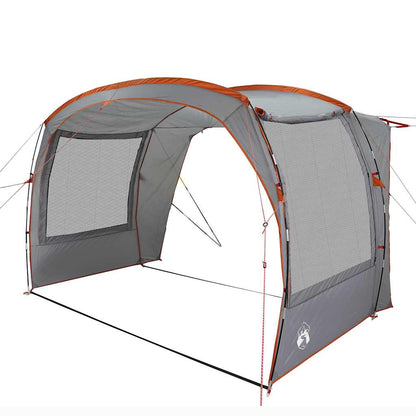 vidaXL Car Tent Grey and Orange Waterproof - 37289