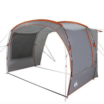 vidaXL Car Tent Grey and Orange Waterproof - 37289