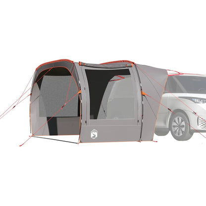 vidaXL Car Tent Grey and Orange Waterproof - 37289