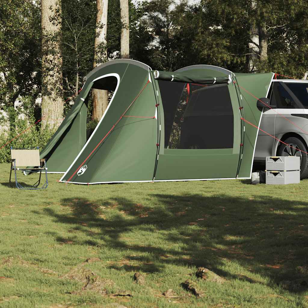 vidaXL Car Tent Green Waterproof - 37290