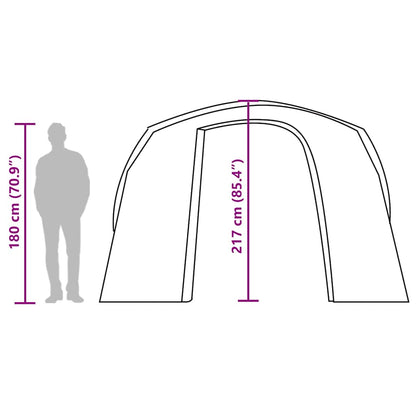 vidaXL Car Tent Blue Waterproof - 37293