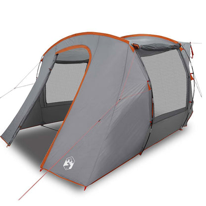 vidaXL Car Tent Grey and Orange Waterproof - 37304
