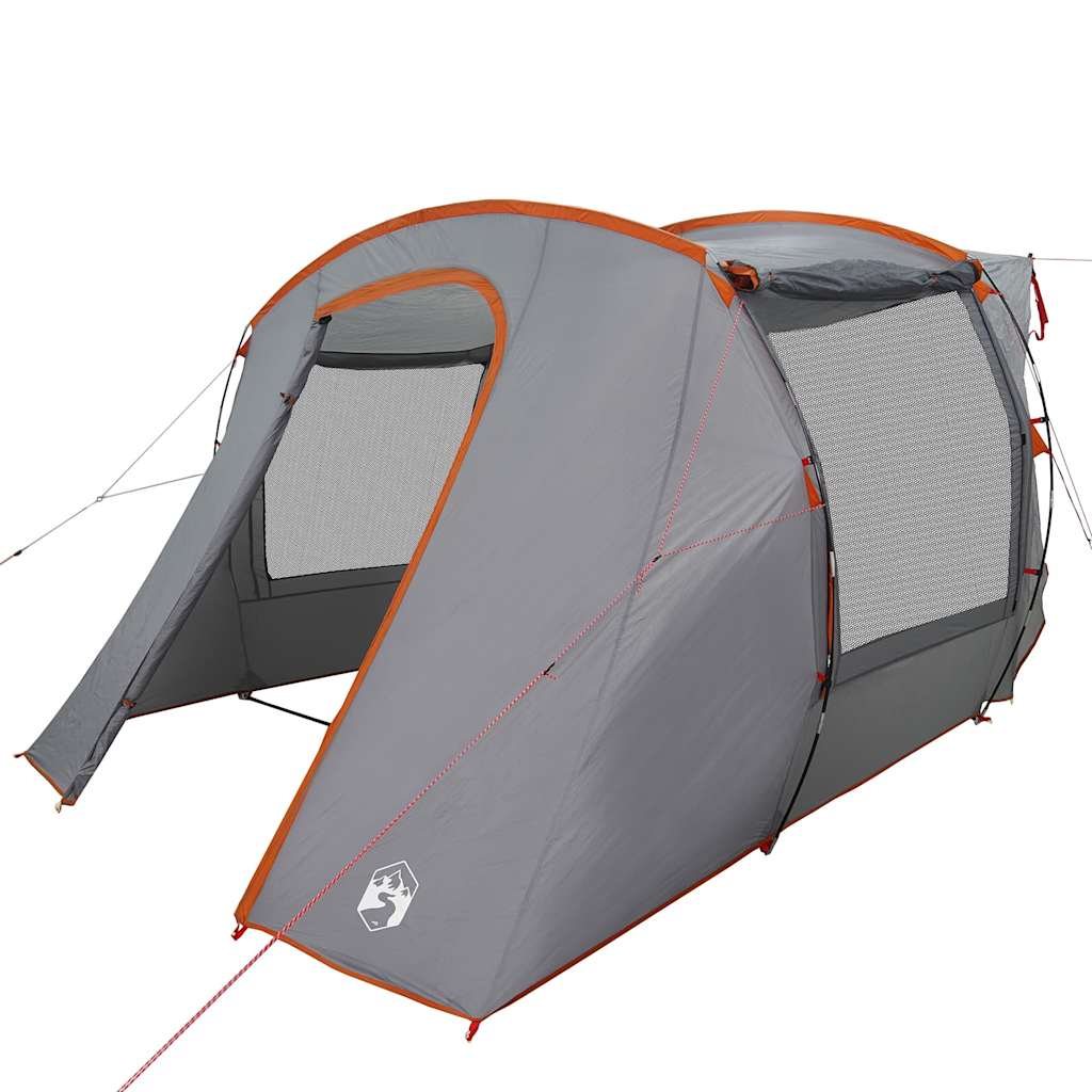 vidaXL Car Tent Grey and Orange Waterproof - 37304