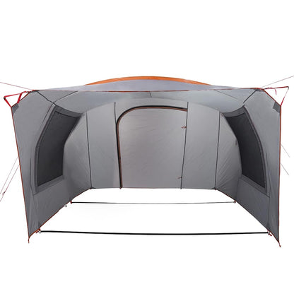 vidaXL Car Tent Grey and Orange Waterproof - 37304