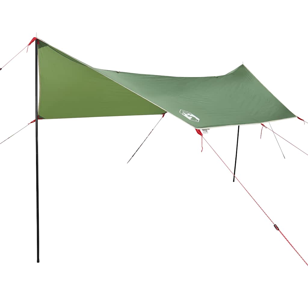 vidaXL Car Tent Green Waterproof - 37313