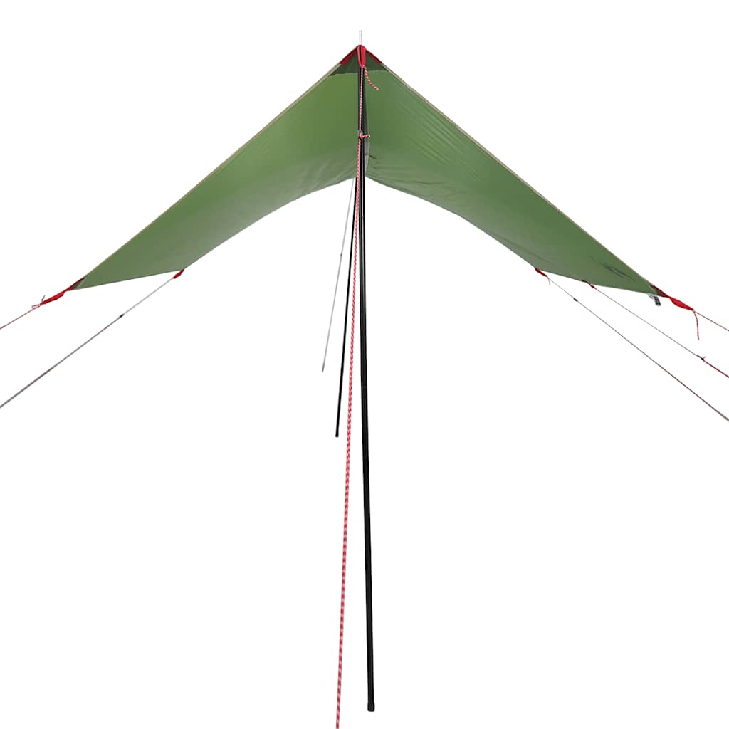 vidaXL Car Tent Green Waterproof - 37313