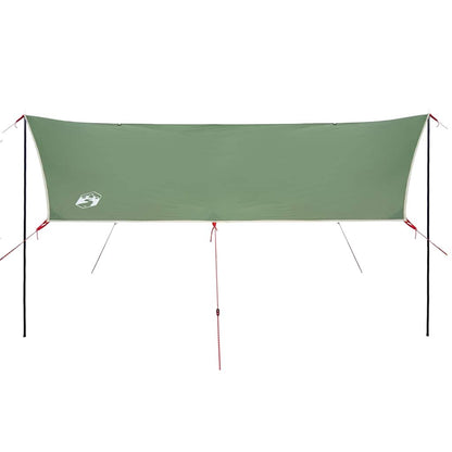 vidaXL Car Tent Green Waterproof - 37313