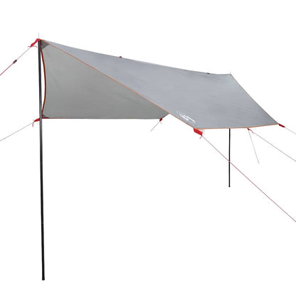 vidaXL Car Tent Grey and Orange Waterproof - 37331