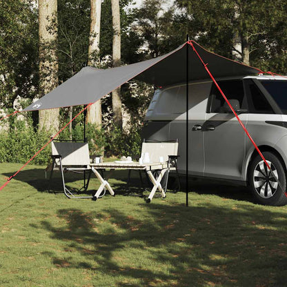 vidaXL Car Tent Grey and Orange Waterproof - 37331