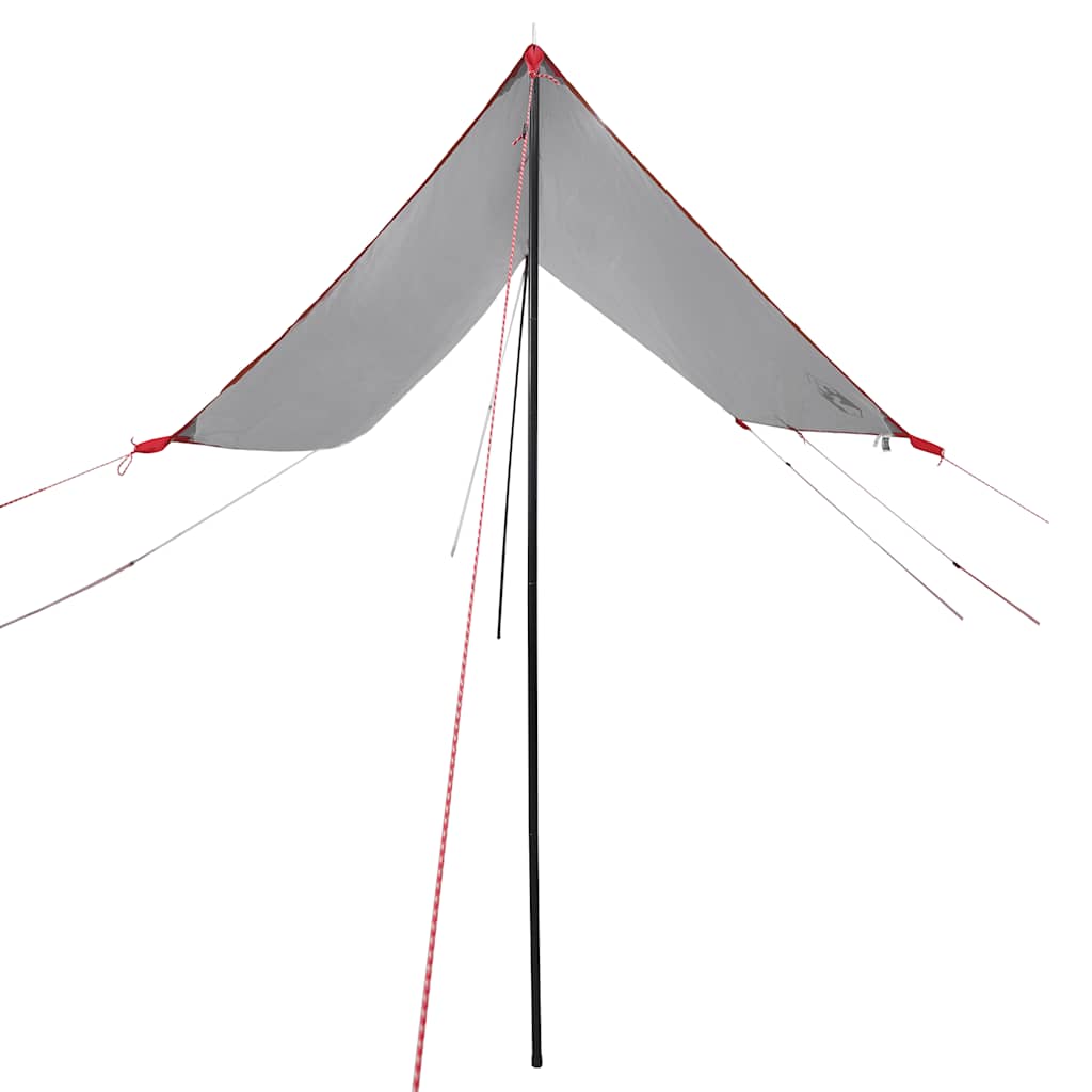 vidaXL Car Tent Grey and Orange Waterproof - 37331