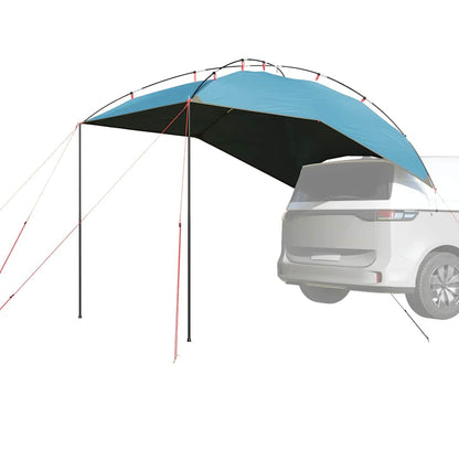 vidaXL Car Tent Blue Waterproof - 320 x 220 x 200 cm
