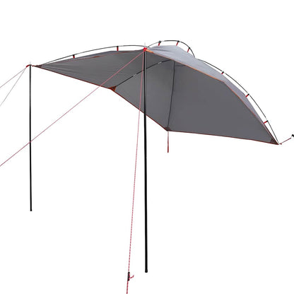 vidaXL Car Tent Grey and Orange Waterproof - 320 x 220 x 200 cm