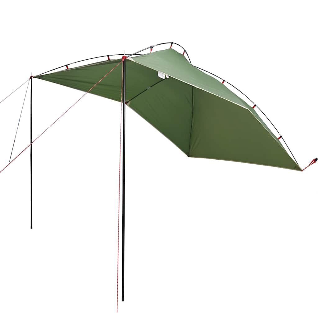 vidaXL Car Tent Green Waterproof - 340 x 250 x 200 cm