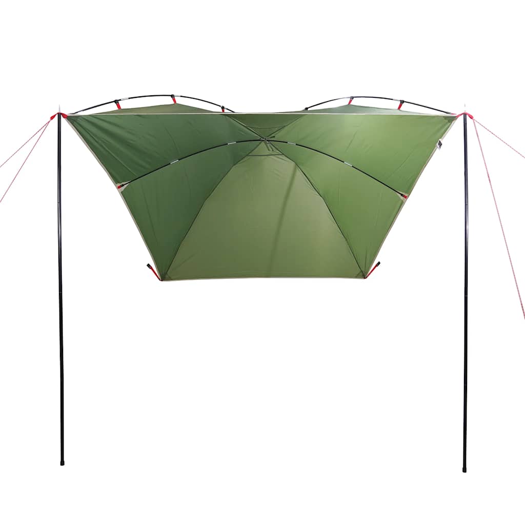 vidaXL Car Tent Green Waterproof - 340 x 250 x 200 cm