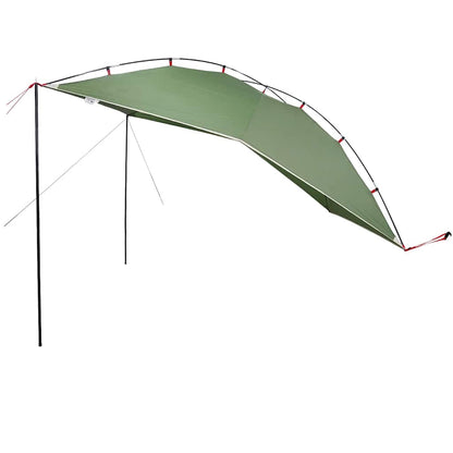 vidaXL Car Tent Green Waterproof - 340 x 250 x 200 cm