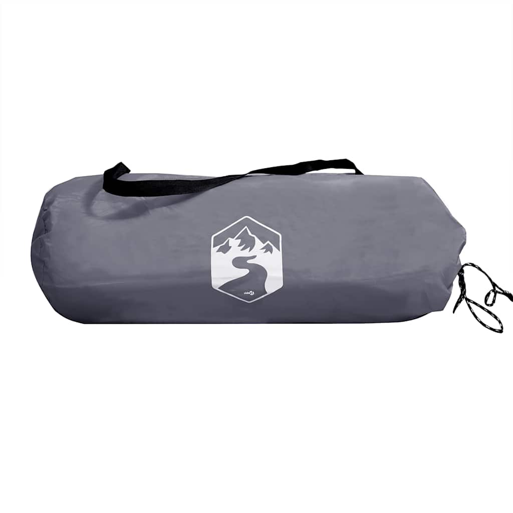 vidaXL Car Tent Grey and Orange Waterproof - 340 x 250 x 200 cm