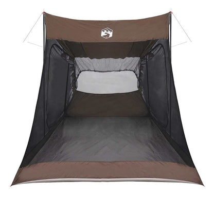 vidaXL Car Tent 2-Person Brown Waterproof