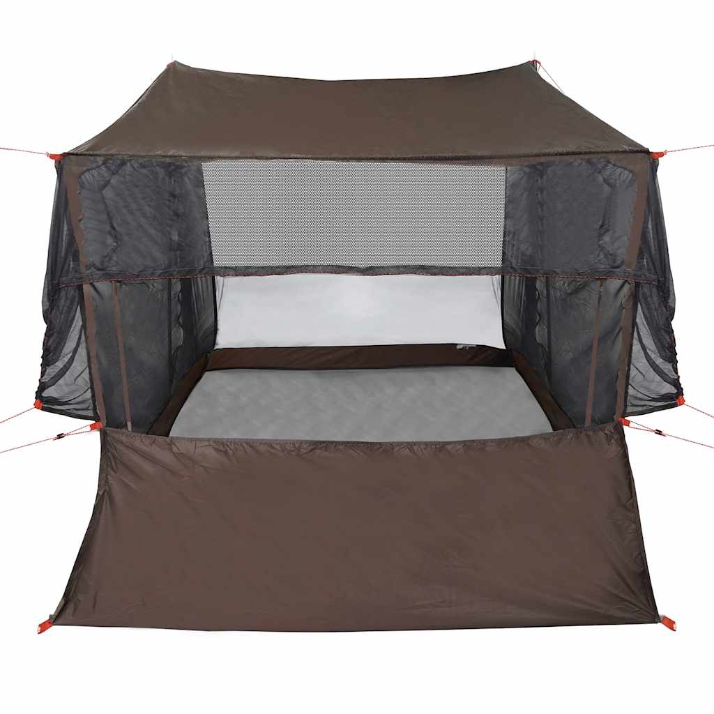 vidaXL Car Tent 2-Person Brown Waterproof
