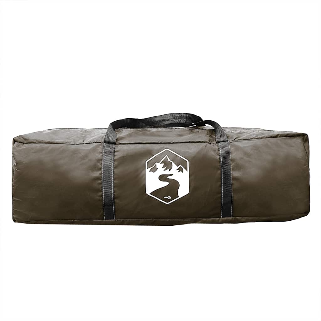 vidaXL Car Tent 2-Person Brown Waterproof
