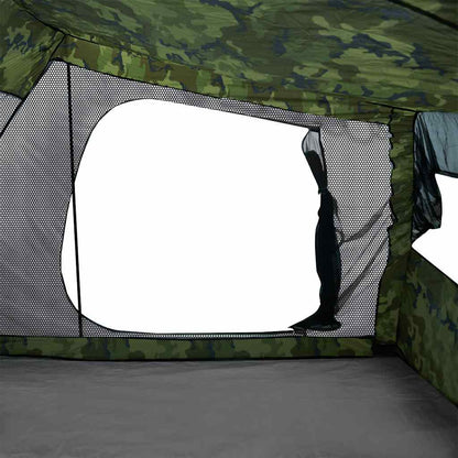 vidaXL Car Tent 2-Person Camouflage Waterproof - Green