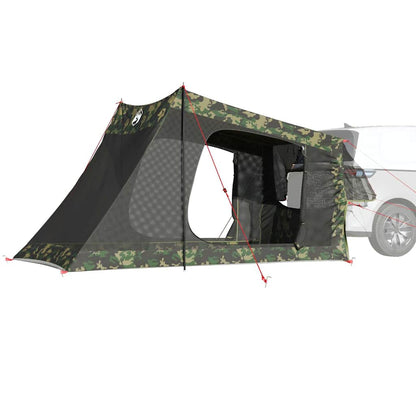 vidaXL Car Tent 2-Person Camouflage Waterproof - Green