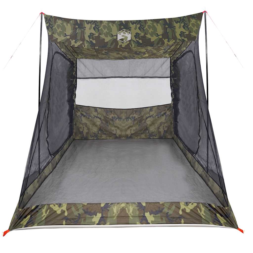 vidaXL Car Tent 2-Person Camouflage Waterproof - Green