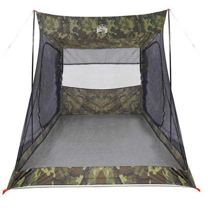 vidaXL Car Tent 2-Person Camouflage Waterproof - Green