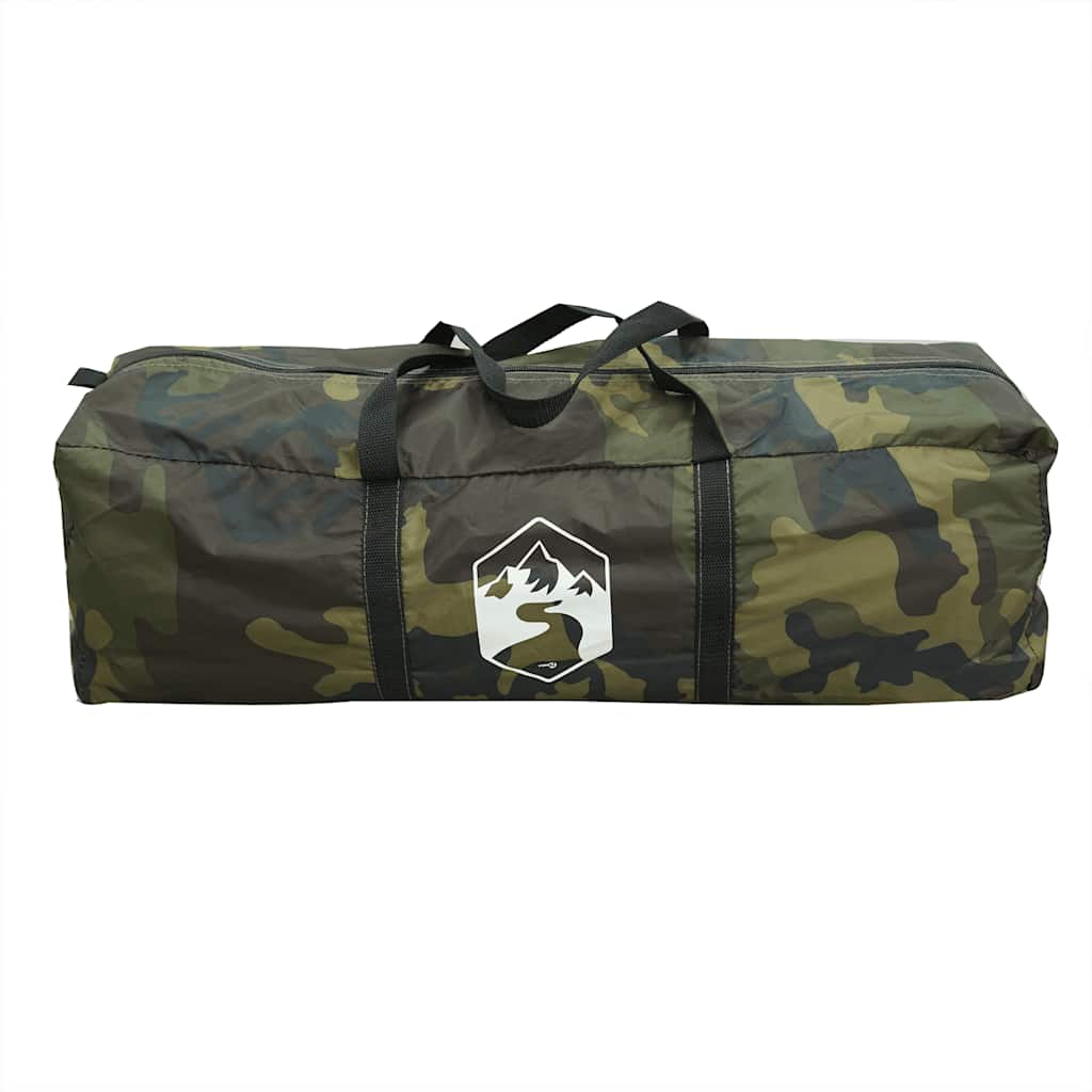vidaXL Car Tent 2-Person Camouflage Waterproof - Green