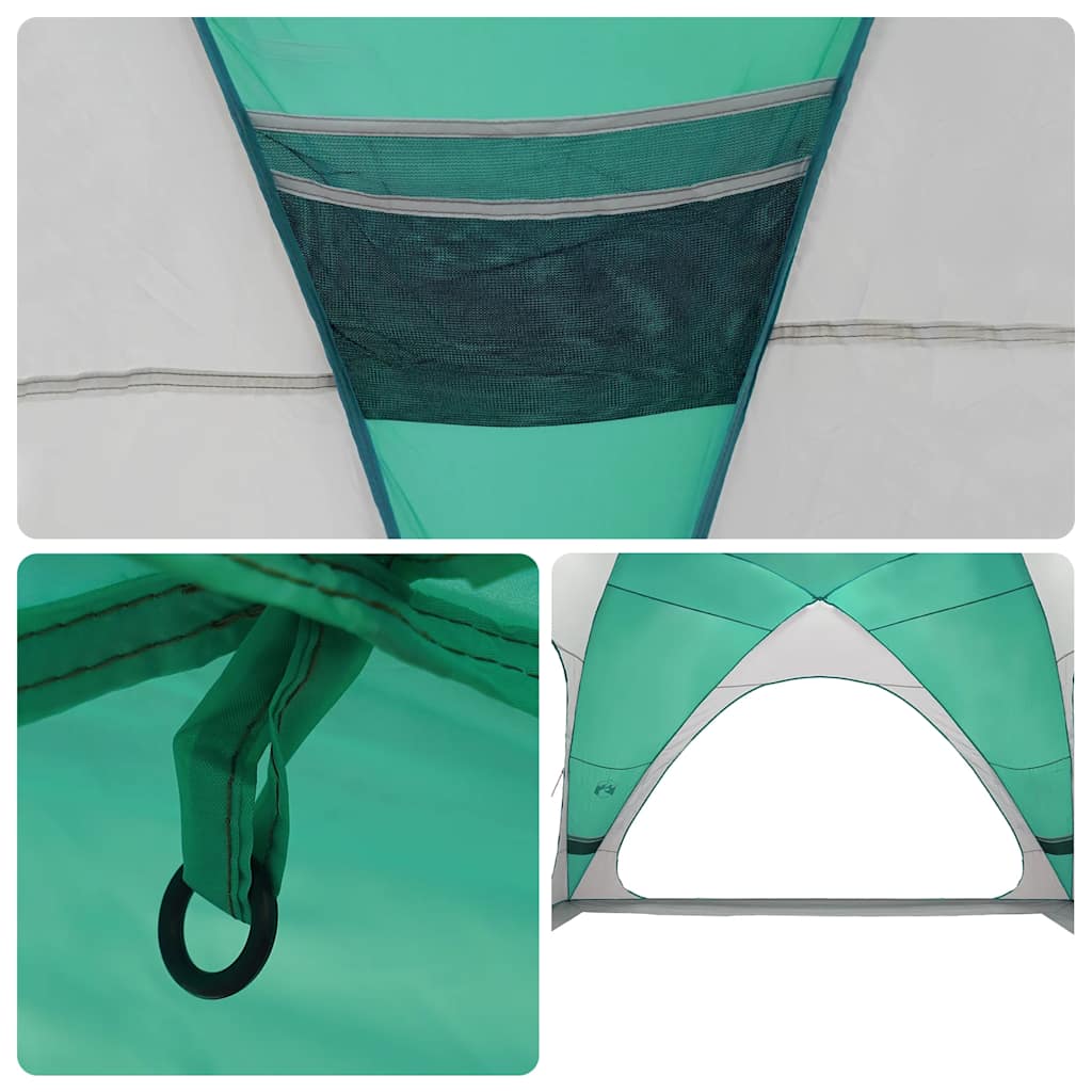 vidaXL Party Tent Sea Green Waterproof