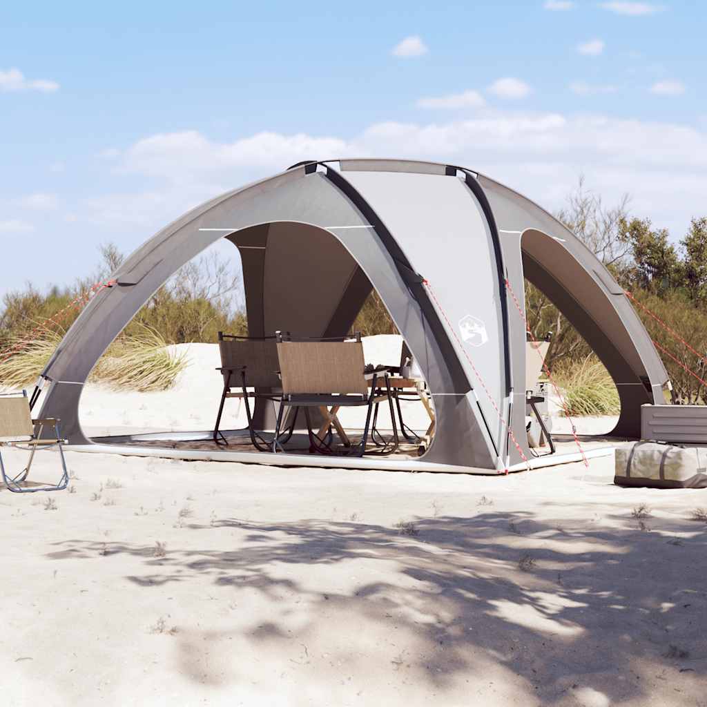 vidaXL Party Tent Grey Waterproof