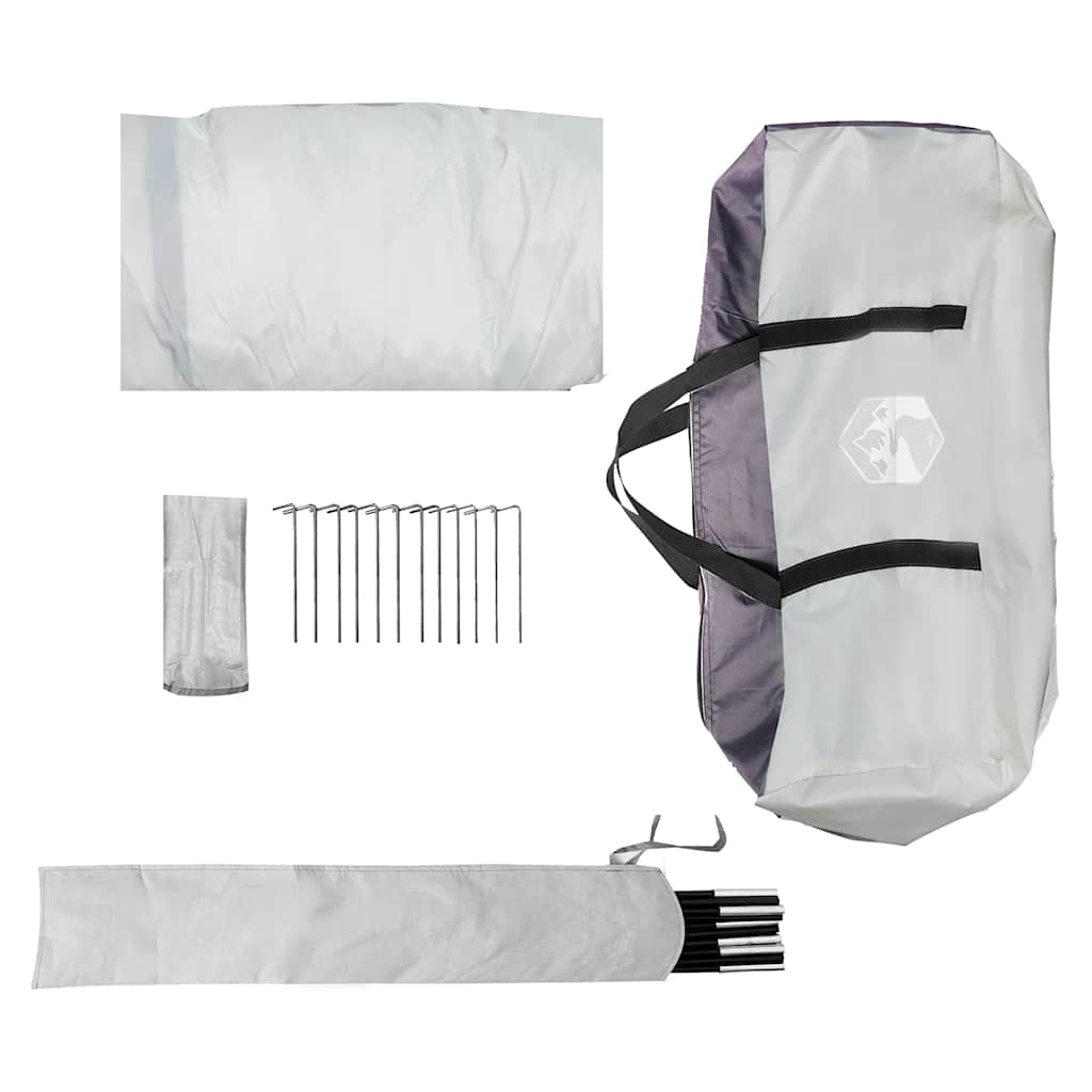 vidaXL Party Tent Grey Waterproof