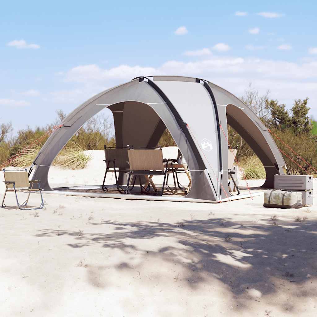vidaXL Party Tent Grey Waterproof
