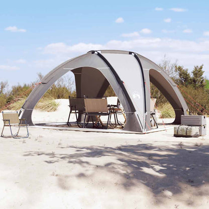 vidaXL Party Tent Grey Waterproof