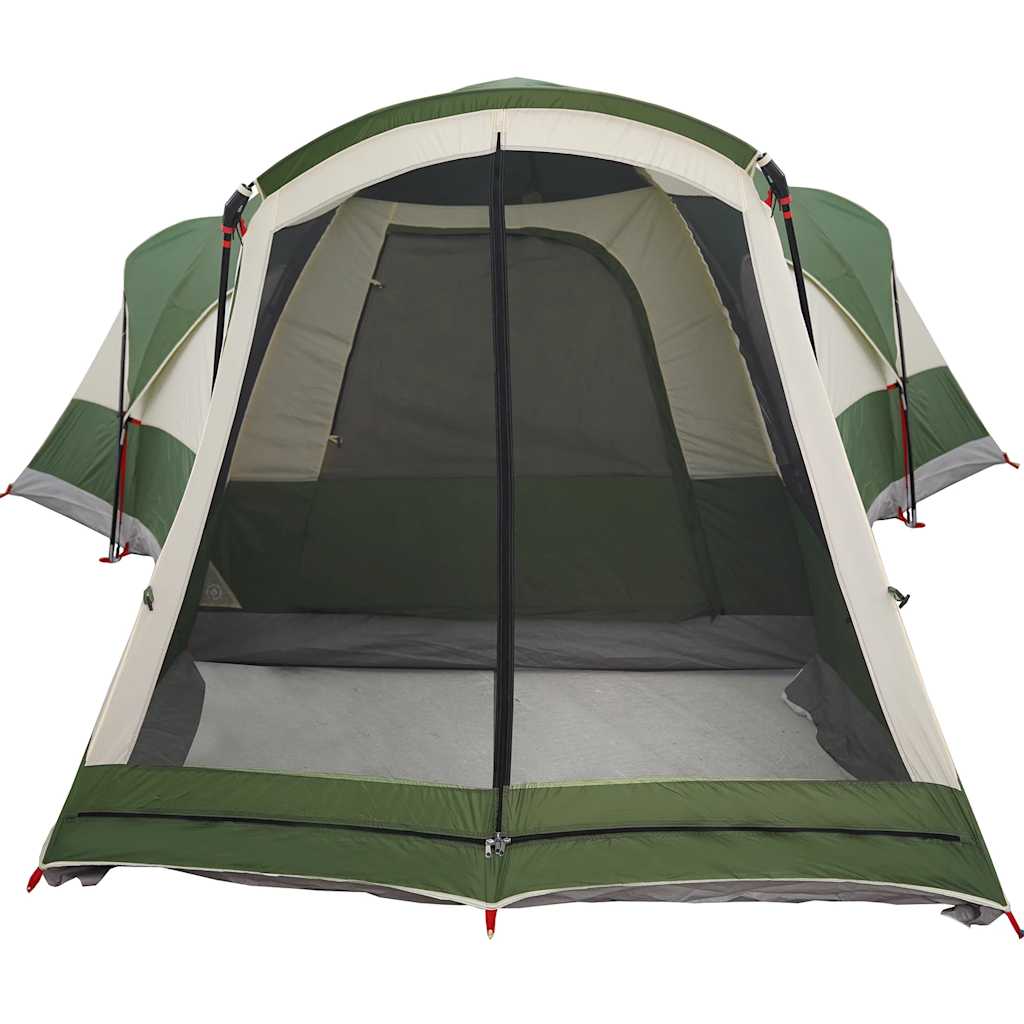 vidaXL Family Tent Tunnel 8-Person Green Waterproof - 37489