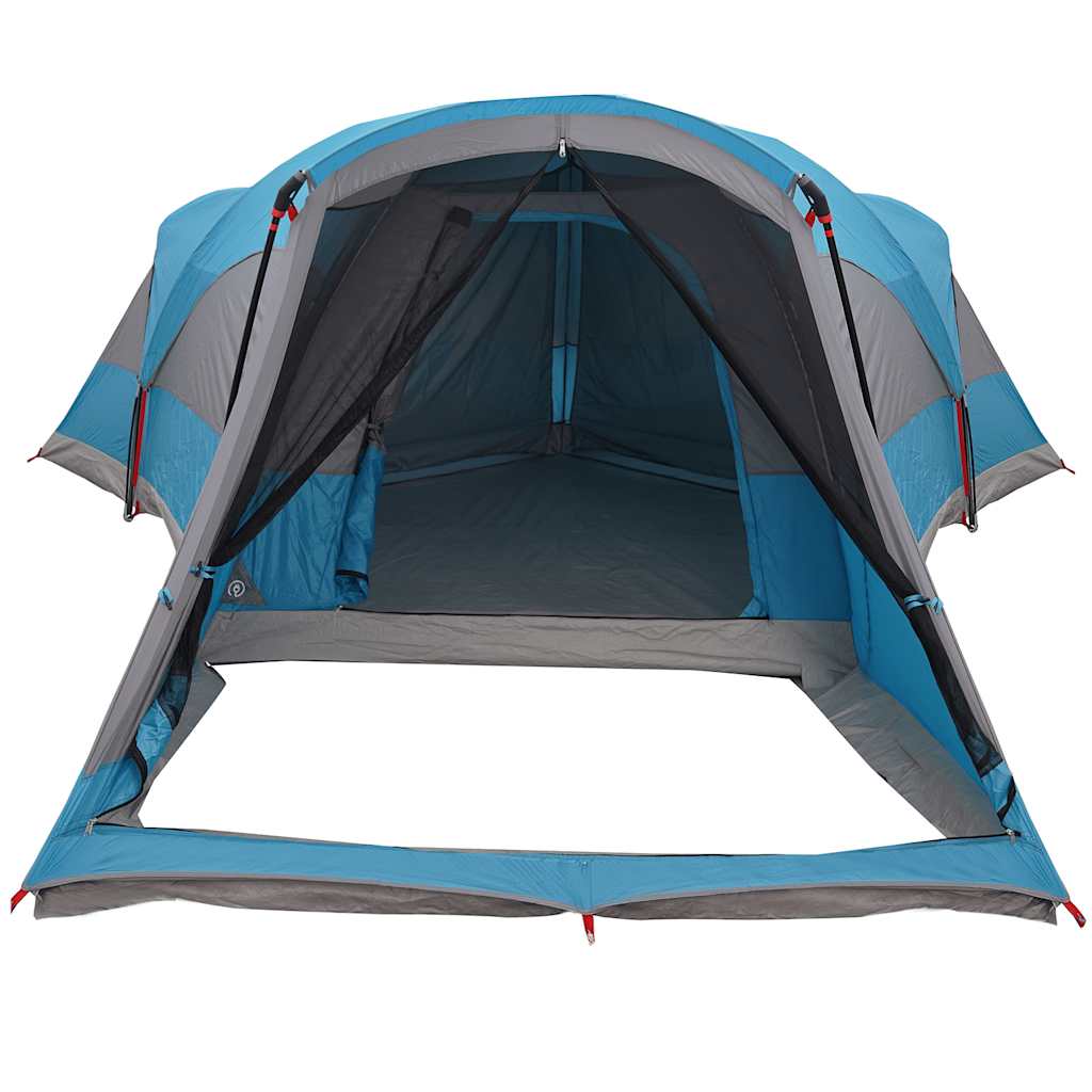 vidaXL Family Tent Tunnel 8-Person Blue Waterproof - 37490