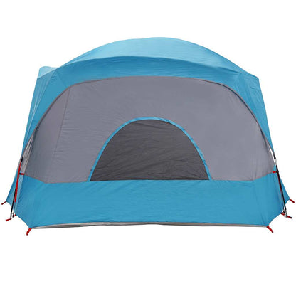 vidaXL Family Tent Cabin 6-Person Blue Waterproof